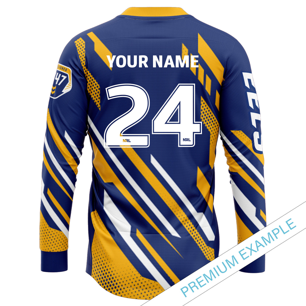 NRL Eels 'Blitz' MX Jersey - Ashtabula