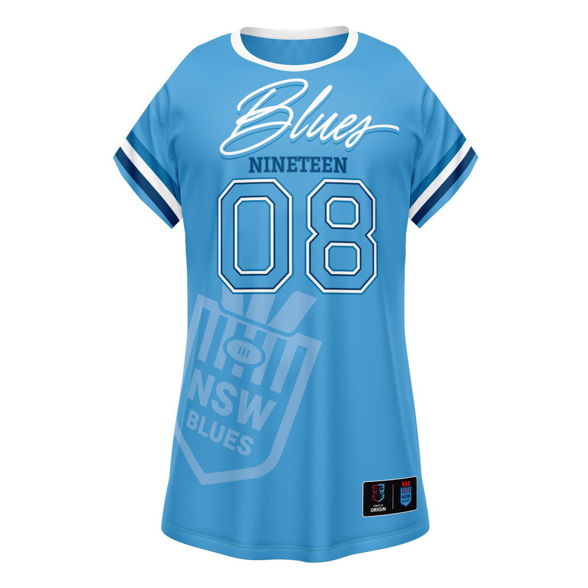 NSW Blues 'Origin Force' T-Shirt Dress - Ashtabula