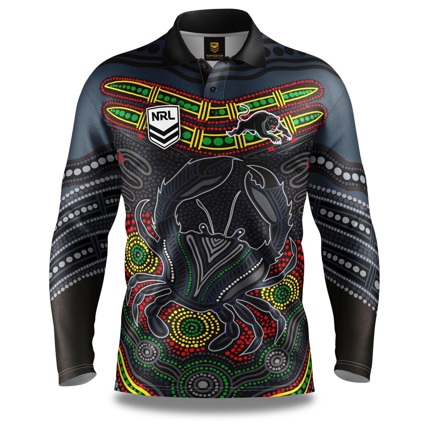 NRL Panthers 'Karumba' Fishing Shirt - Youth - Ashtabula