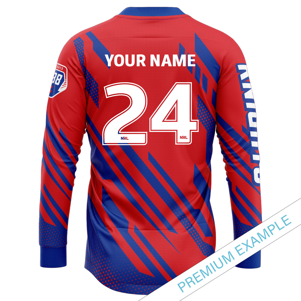 NRL Knights 'Blitz' MX Jersey - Youth - Ashtabula