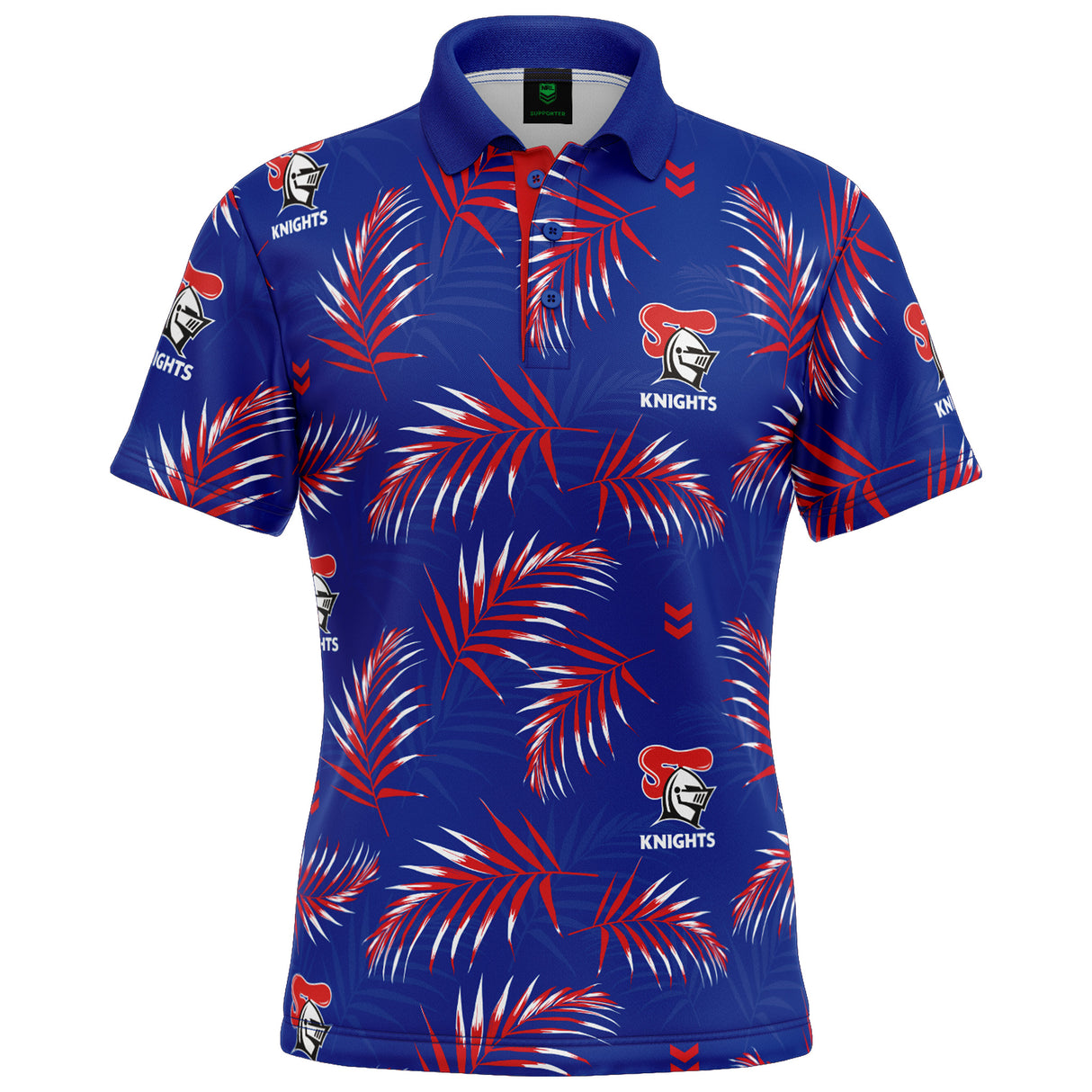 NRL Knights 'Palm Beach' Golf Polo - Ashtabula