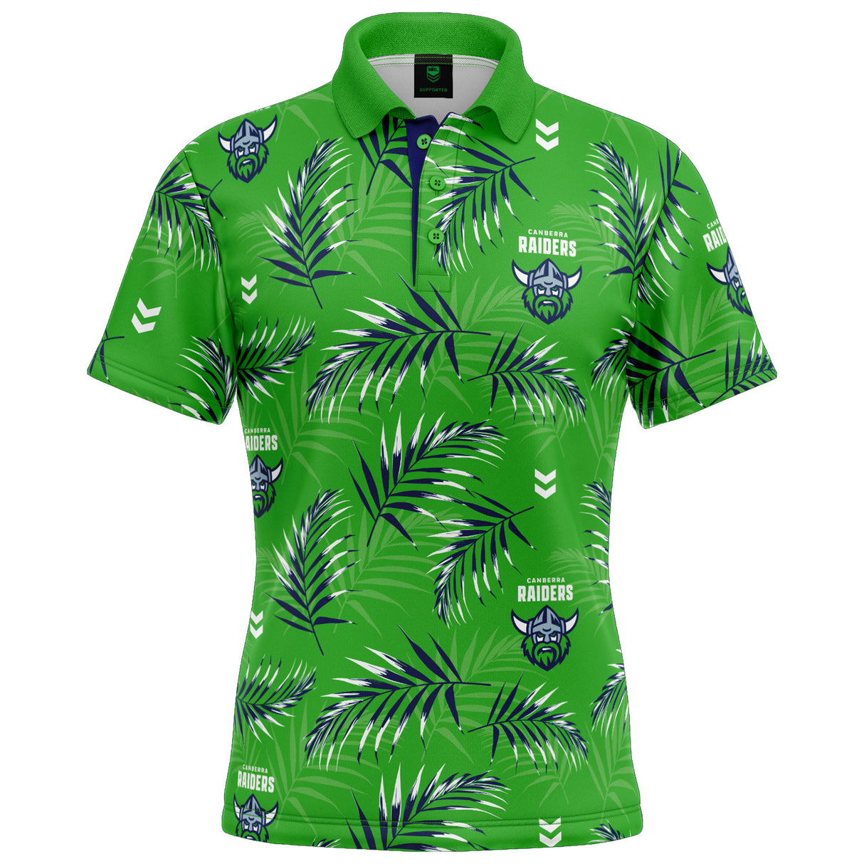 NRL Raiders 'Palm Beach' Golf Polo - Ashtabula