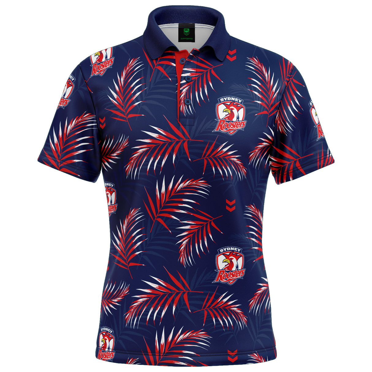 NRL Roosters 'Palm Beach' Golf Polo - Ashtabula