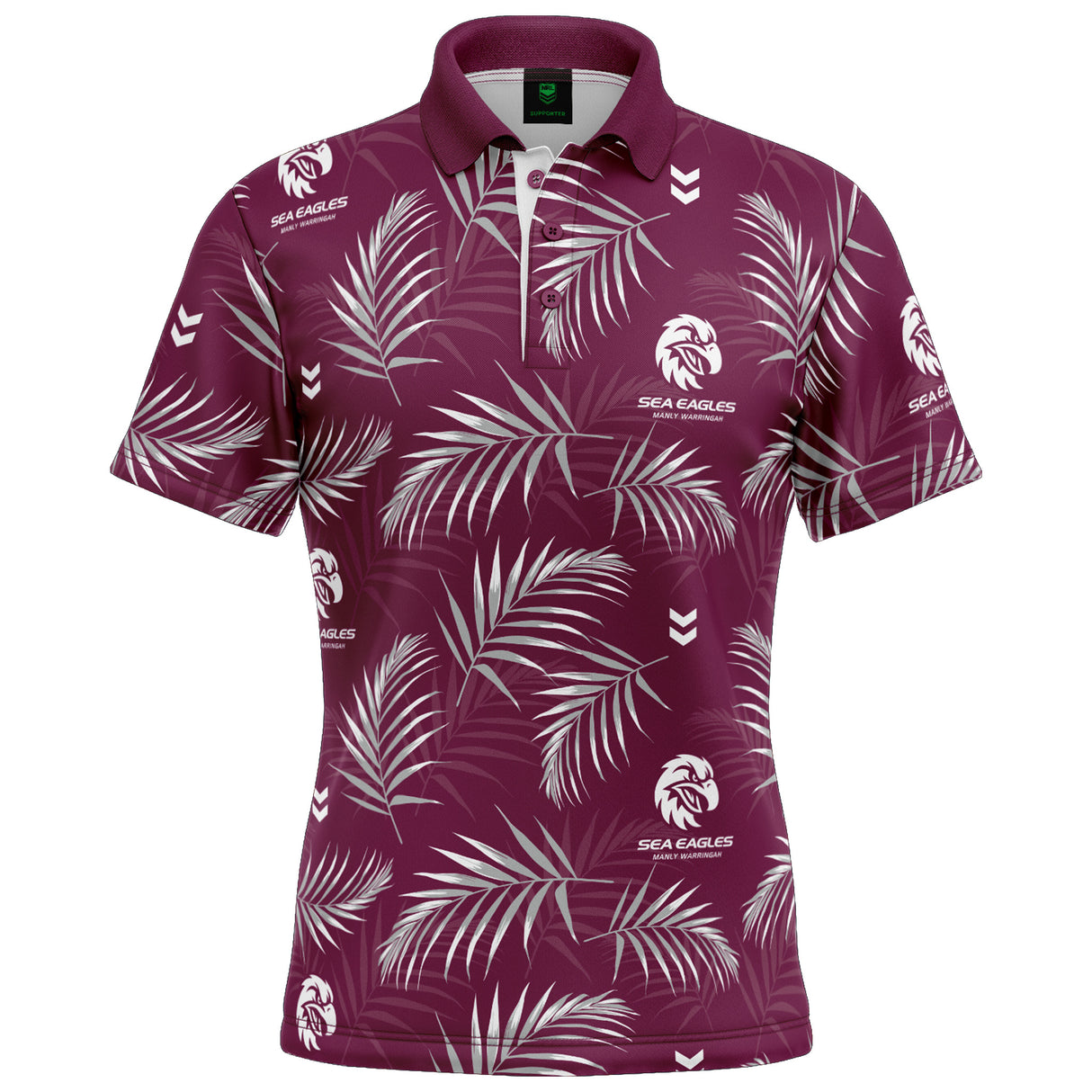NRL Sea Eagles 'Palm Beach' Golf Polo - Ashtabula