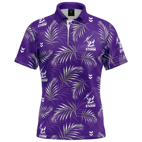 NRL Storm 'Palm Beach' Golf Polo - Ashtabula