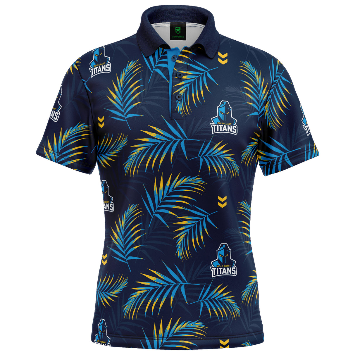 NRL Titans 'Palm Beach' Golf Polo - Ashtabula