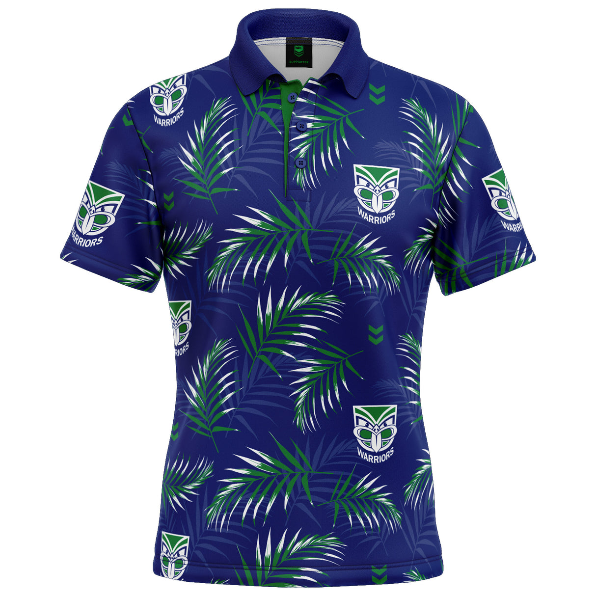 NRL Warriors 'Palm Beach' Golf Polo - Ashtabula