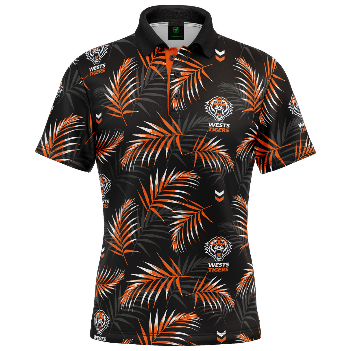 NRL Wests Tigers 'Palm Beach' Golf Polo - Ashtabula