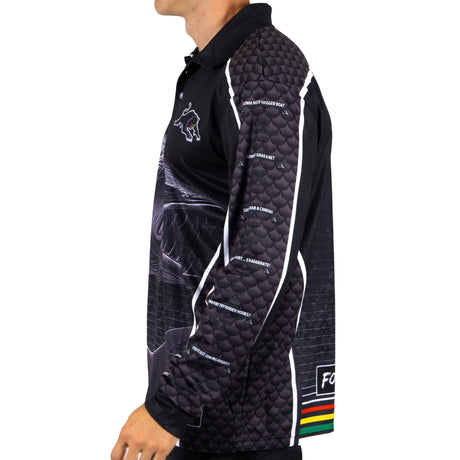 NRL Panthers 'Barracuda' Fishing Shirt - Adult - Ashtabula