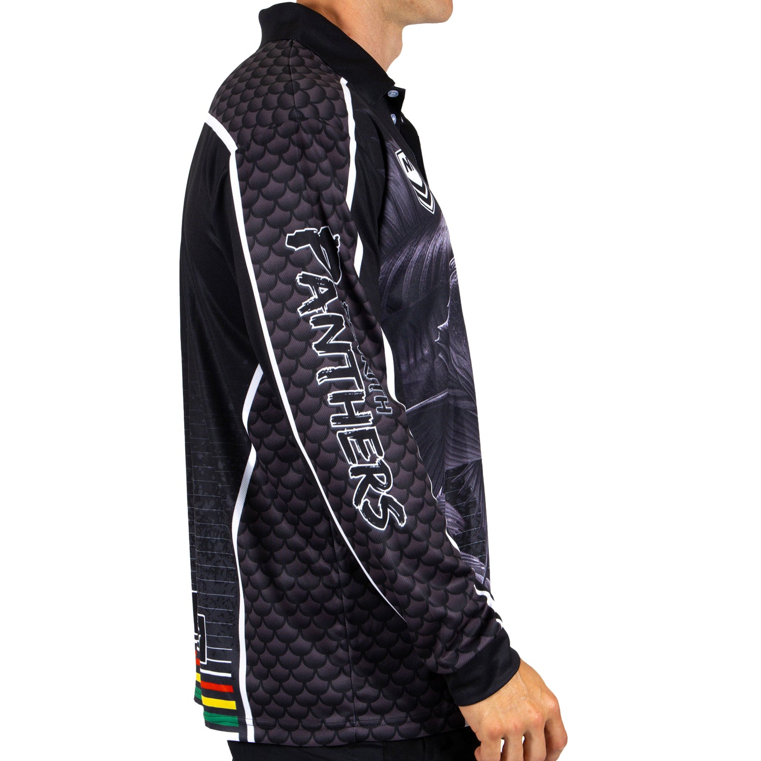NRL Panthers 'Barracuda' Fishing Shirt - Adult - Ashtabula