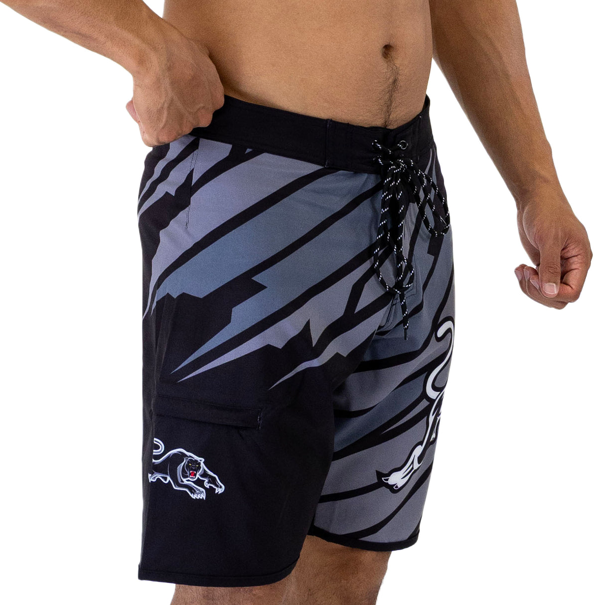 NRL Panthers Ignition' Board Shorts - Adult - Ashtabula