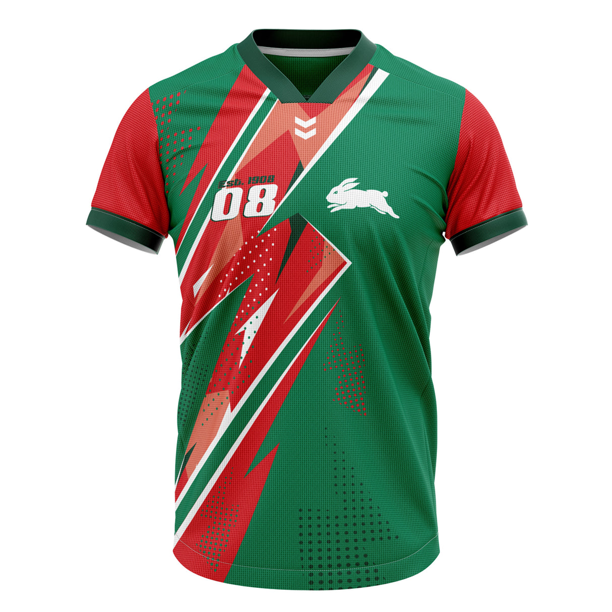 NRL Rabbitohs 'Thunderstruck' Kids Tee - Ashtabula