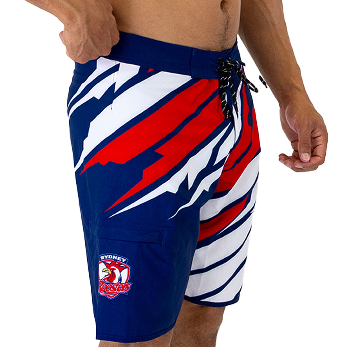 NRL Roosters 'Ignition' Board Shorts - Adult - Ashtabula
