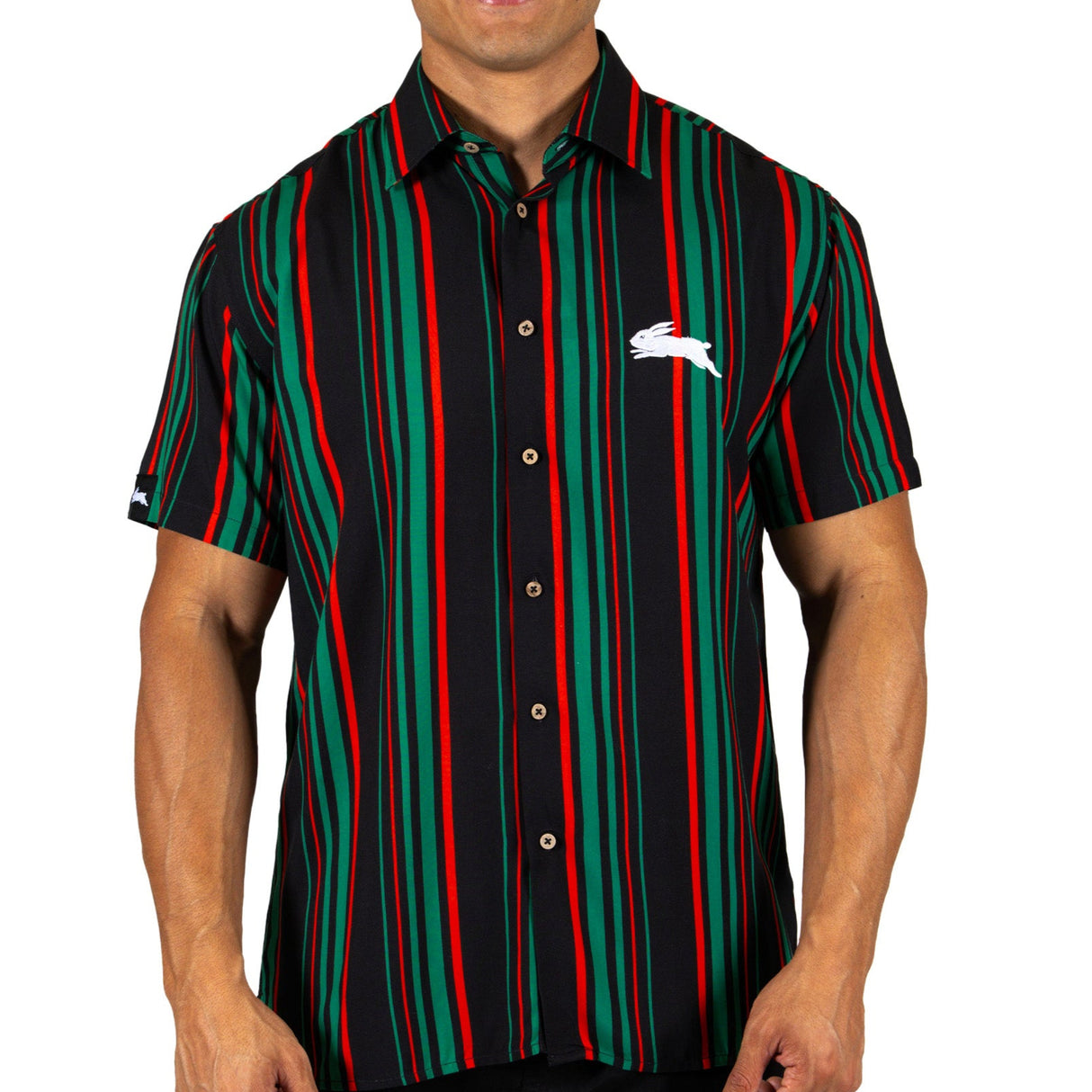 NRL Rabbitohs 'Sorrento' Party Shirt - Ashtabula