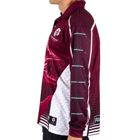 NRL Sea Eagles 'Barracuda' Fishing Shirt - Adult - Ashtabula