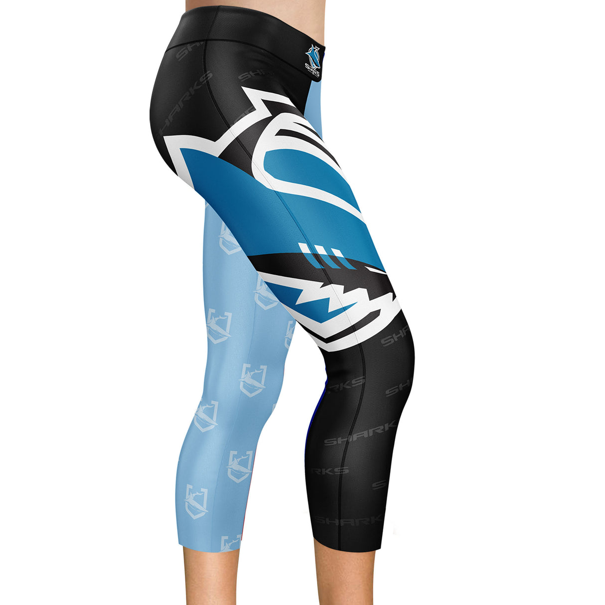 NRL Sharks 'Siren' Leggings - Ashtabula