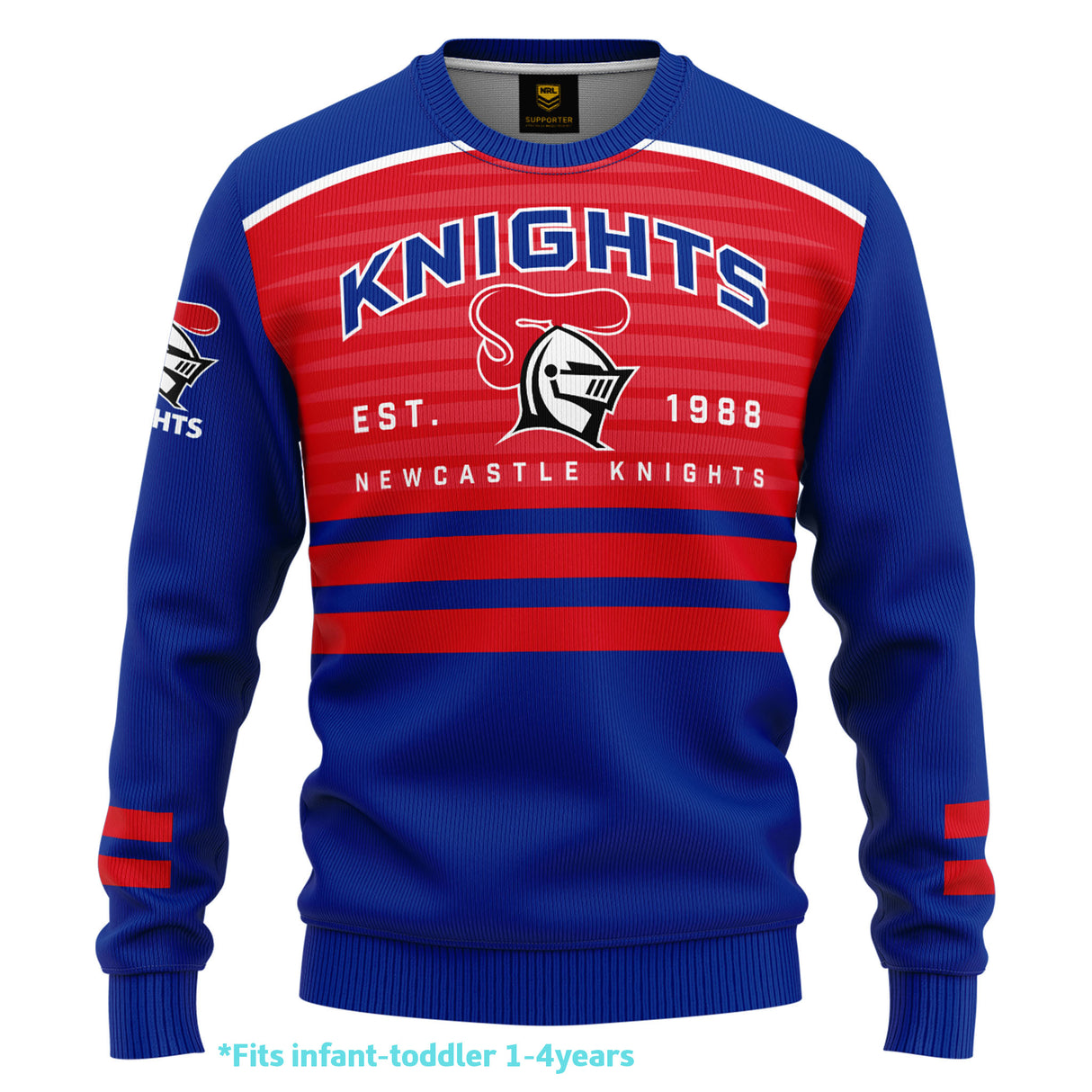 NRL Knights Kids 'Victory' Pullover - Ashtabula