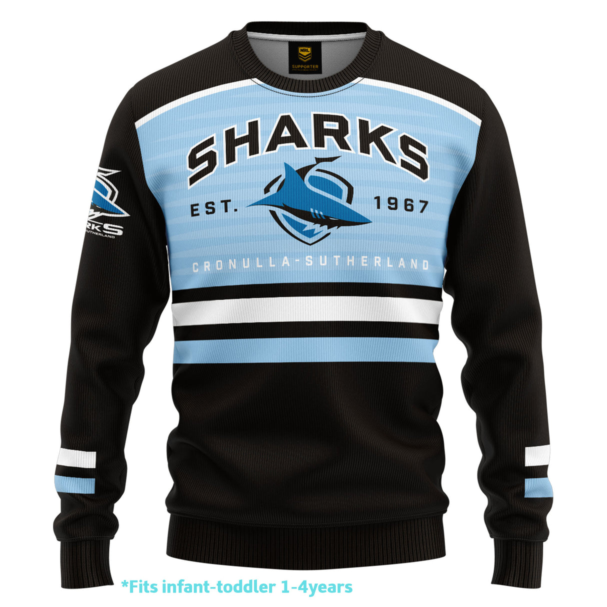 NRL Sharks Kids 'Victory' Pullover - Ashtabula