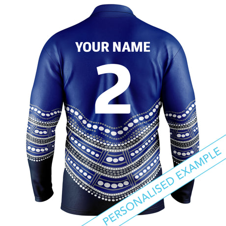 NRL Bulldogs 'Karumba' Fishing Shirt - Youth - Ashtabula