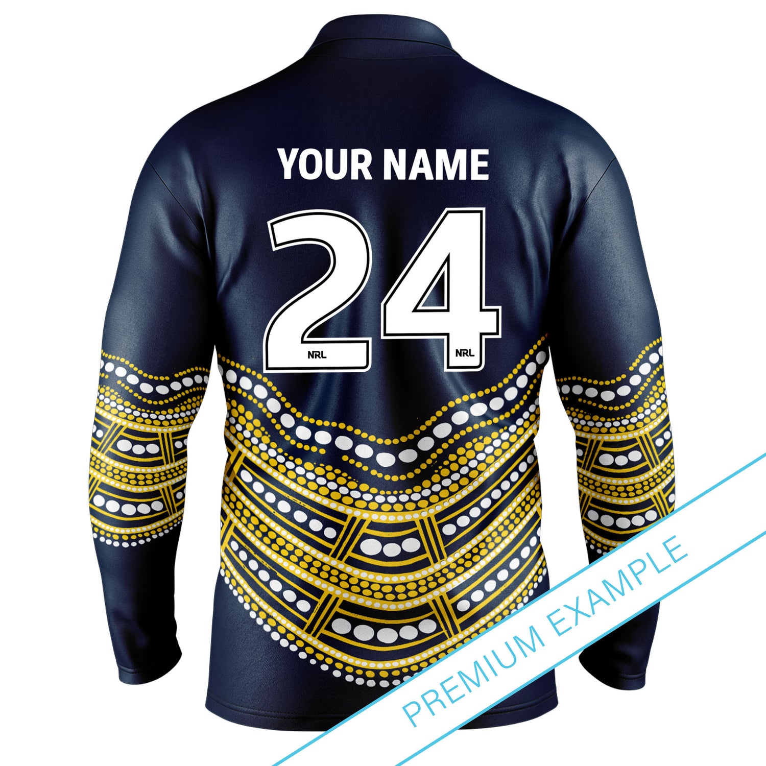 NRL Cowboys 'Karumba' Fishing Shirt - Youth - Ashtabula