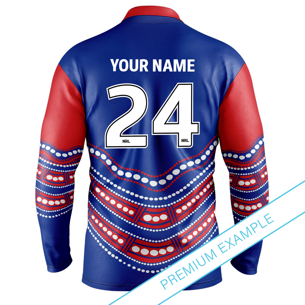 NRL Knights 'Karumba' Fishing Shirt - Youth - Ashtabula