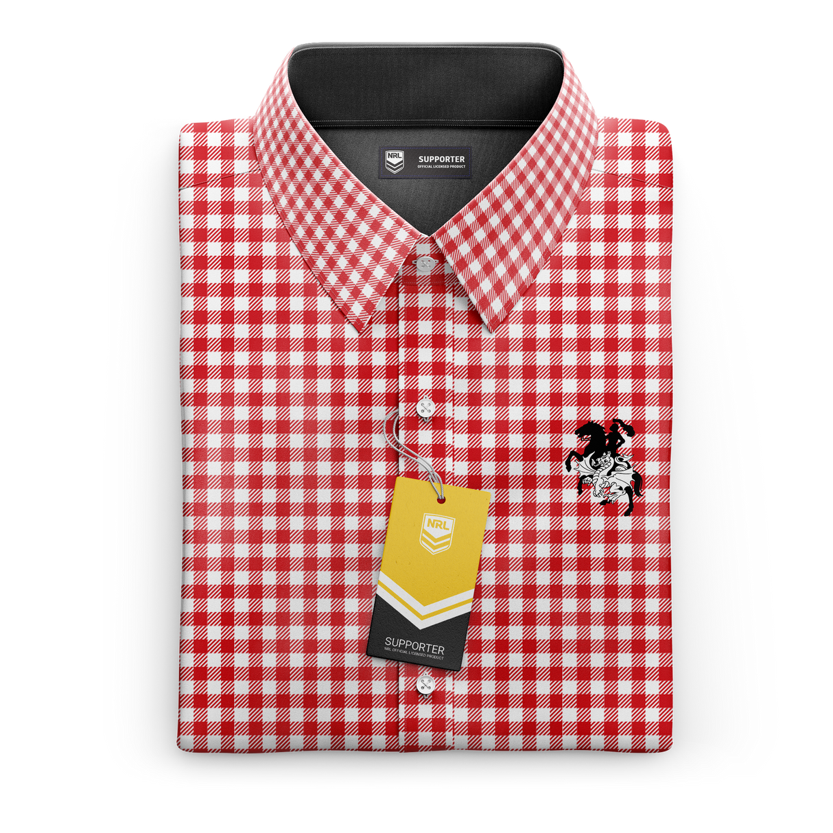 NRL Dragons 'Dawson' Dress Shirt - Ashtabula