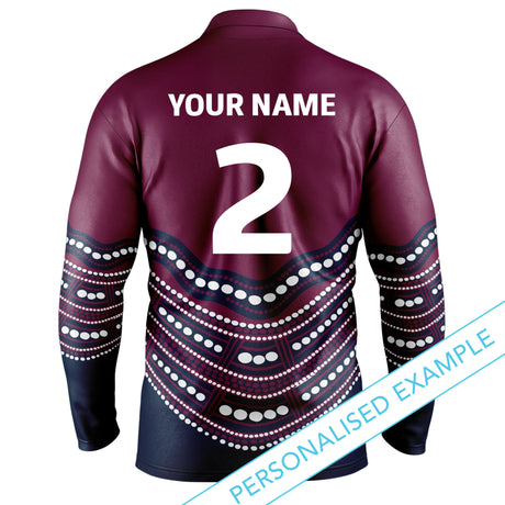 NRL Sea Eagles 'Karumba' Fishing Shirt - Youth - Ashtabula