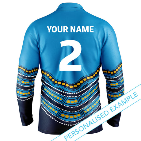 NRL Titans 'Karumba' Fishing Shirt - Youth - Ashtabula