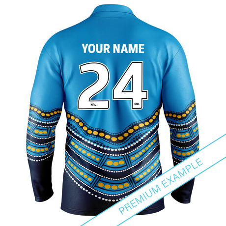 NRL Titans 'Karumba' Fishing Shirt - Youth - Ashtabula