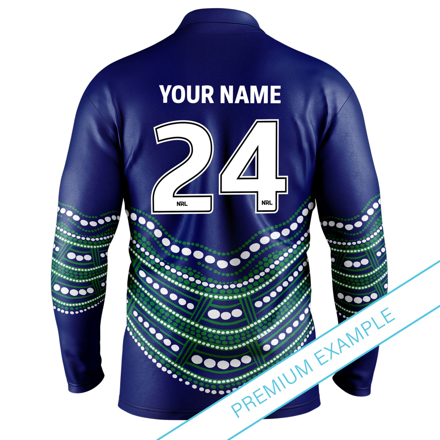 NRL Warriors 'Karumba' Fishing Shirt - Adult - Ashtabula
