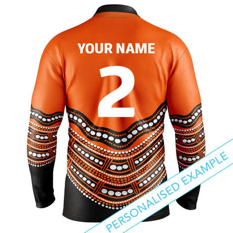 NRL Wests Tigers 'Karumba' Fishing Shirt - Youth - Ashtabula