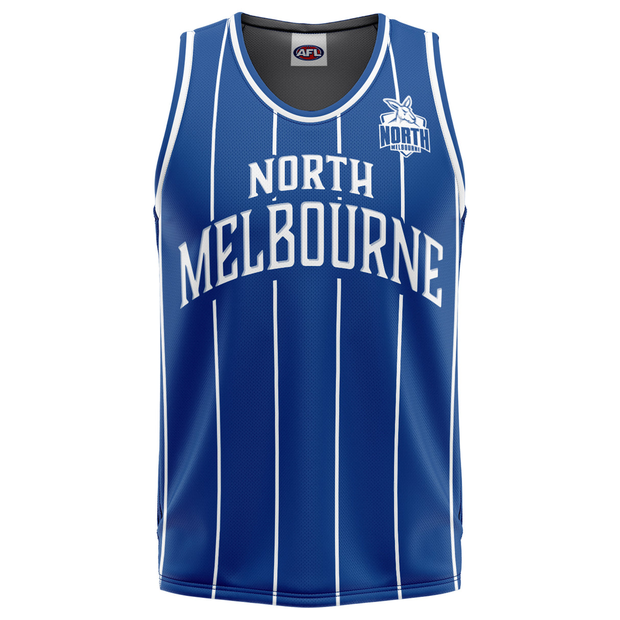 AFL North Melbourne 'Harlem' Basketball Singlet - Adult - Ashtabula
