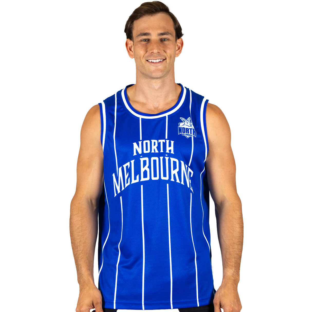 AFL North Melbourne 'Harlem' Basketball Singlet - Adult - Ashtabula