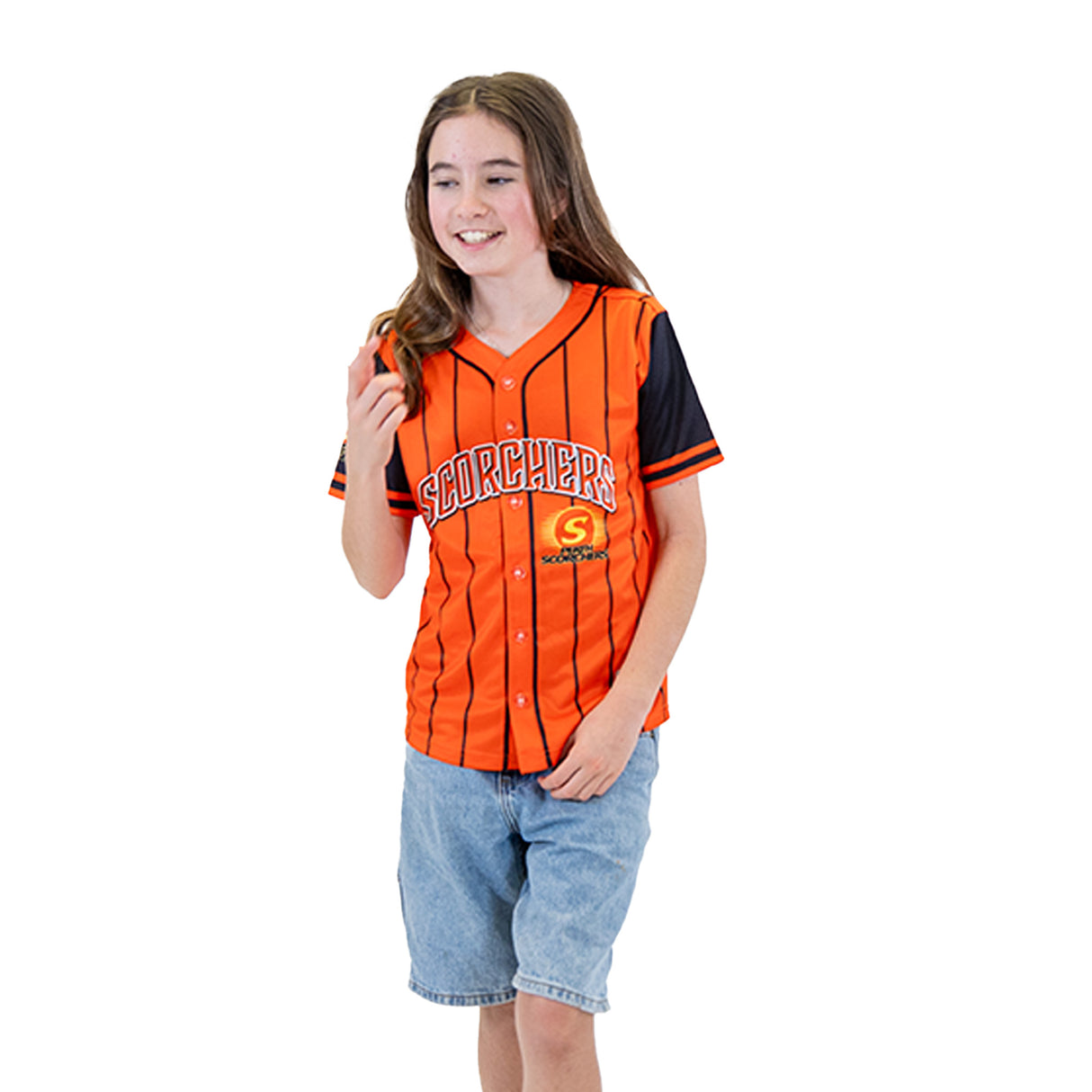 BBL Perth Scorchers 'Slugger' Baseball Shirt - Youth - Ashtabula
