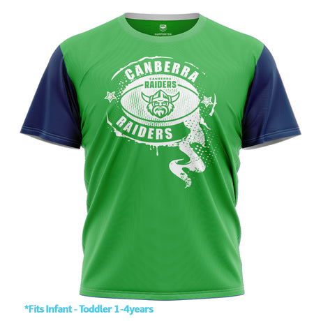 NRL Raiders 'Preston' Kids Tee - Ashtabula