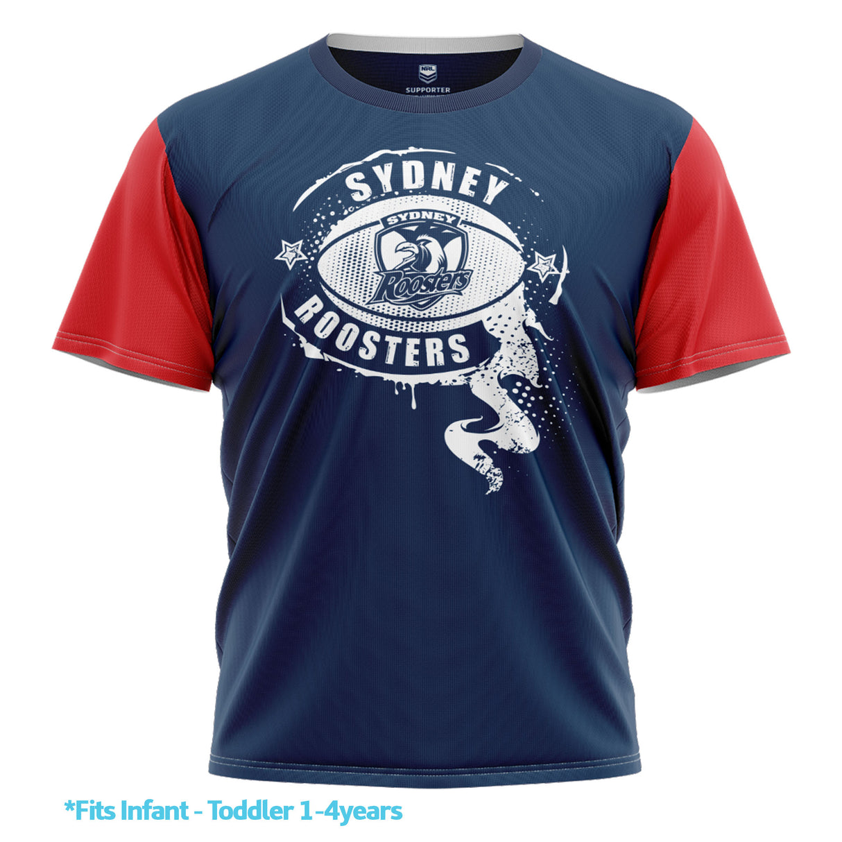 NRL Roosters 'Preston' Kids Tee - Ashtabula