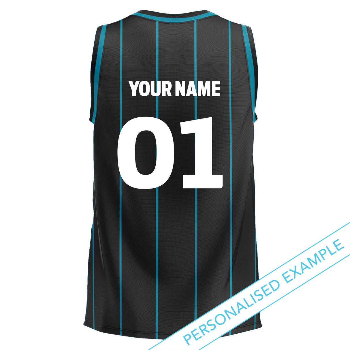 AFL Port Adelaide 'Harlem' Basketball Singlet - Adult - Ashtabula