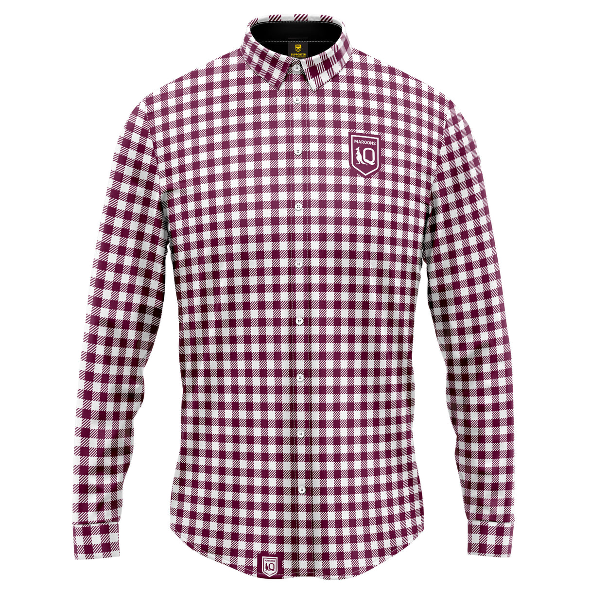 QLD Maroons 'Dawson' Dress Shirt - Ashtabula