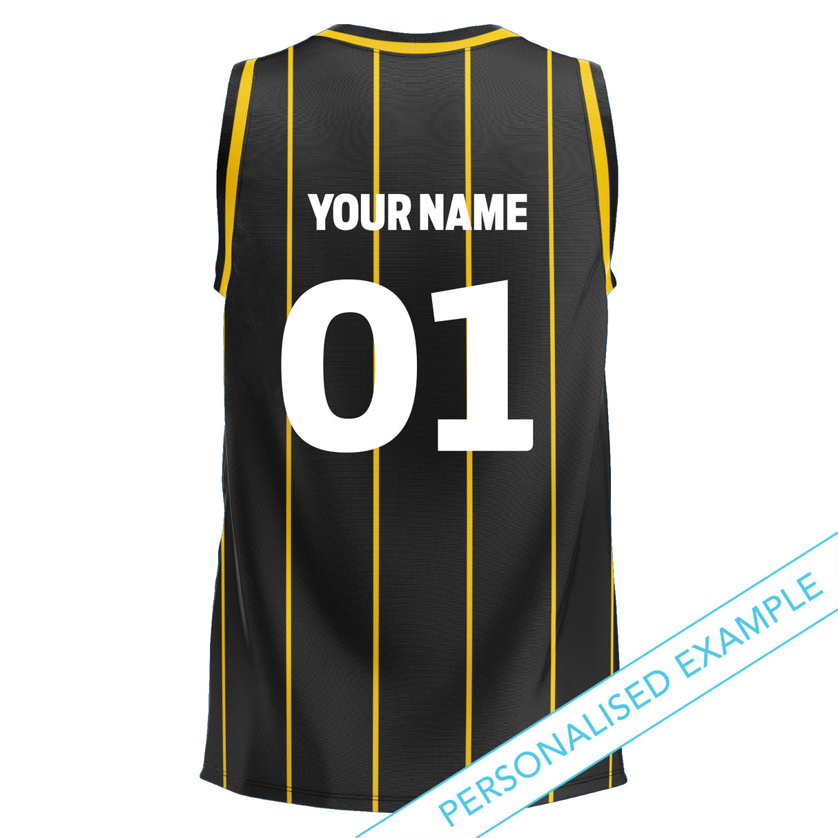 AFL Richmond Tigers 'Harlem' Basketball Singlet - Adult - Ashtabula