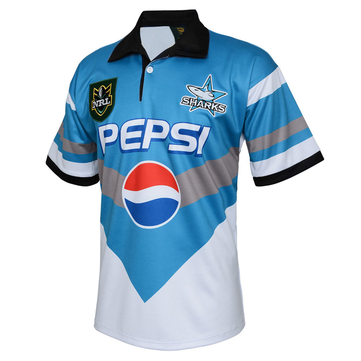 NRL Sharks 1998 Retro Jersey - Ashtabula