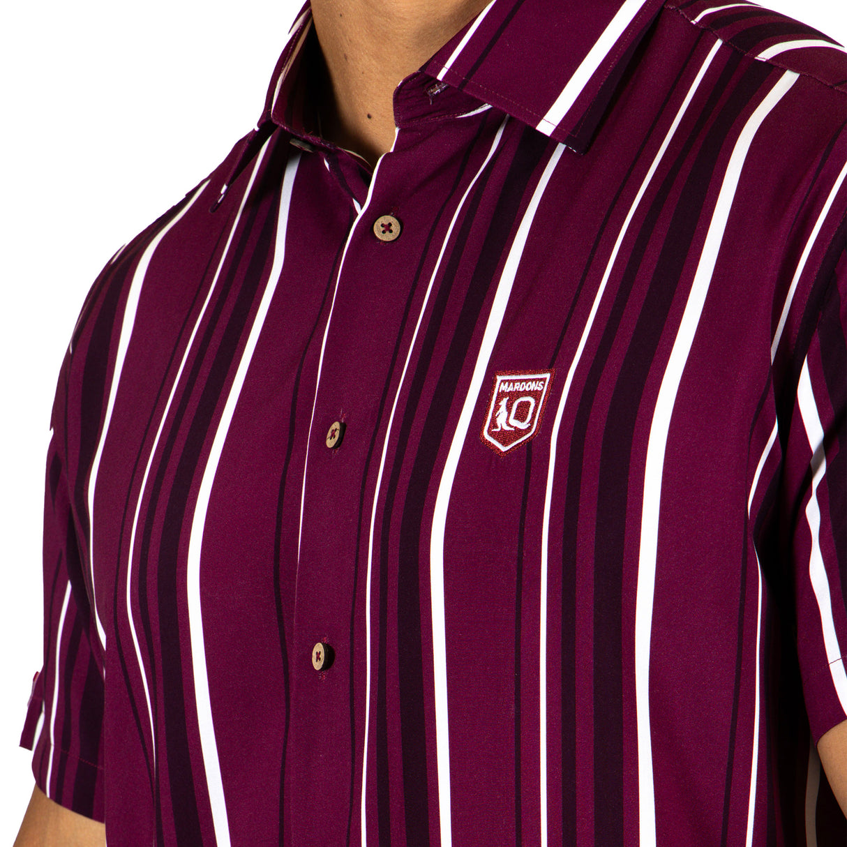 QLD Maroons 'Sorrento' Party Shirt - Ashtabula