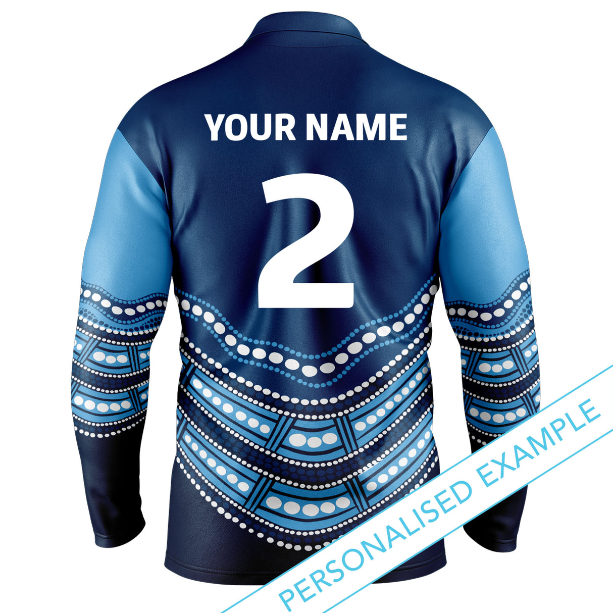 NSW Blues 'Karumba' Fishing Shirt - Adult - Ashtabula