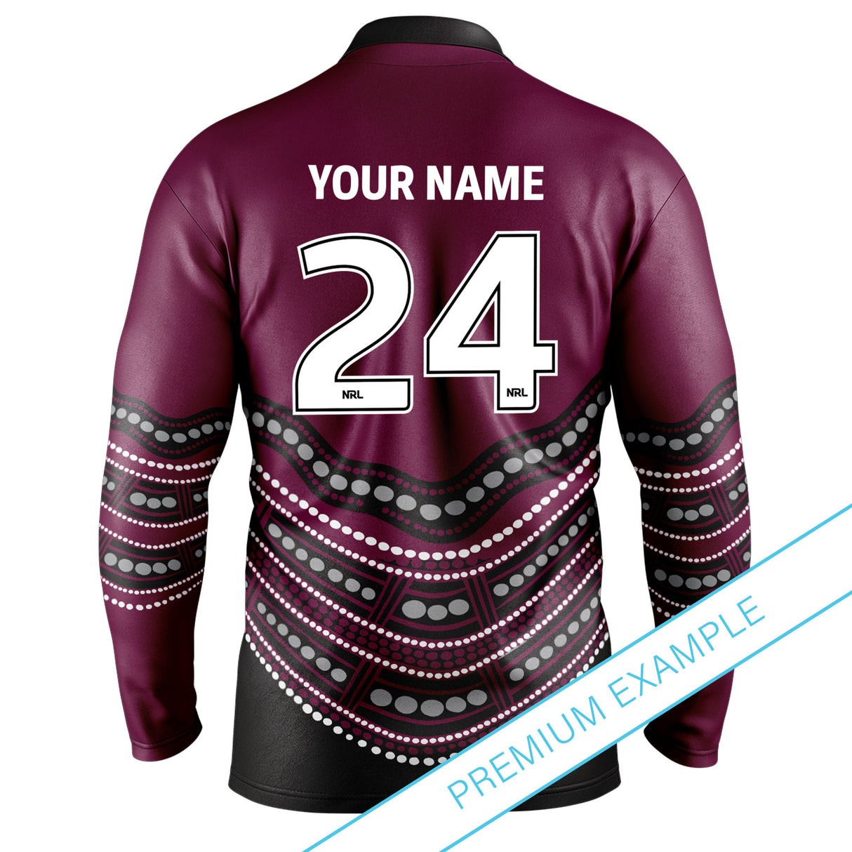 QLD Maroons 'Karumba' Fishing Shirt - Youth - Ashtabula