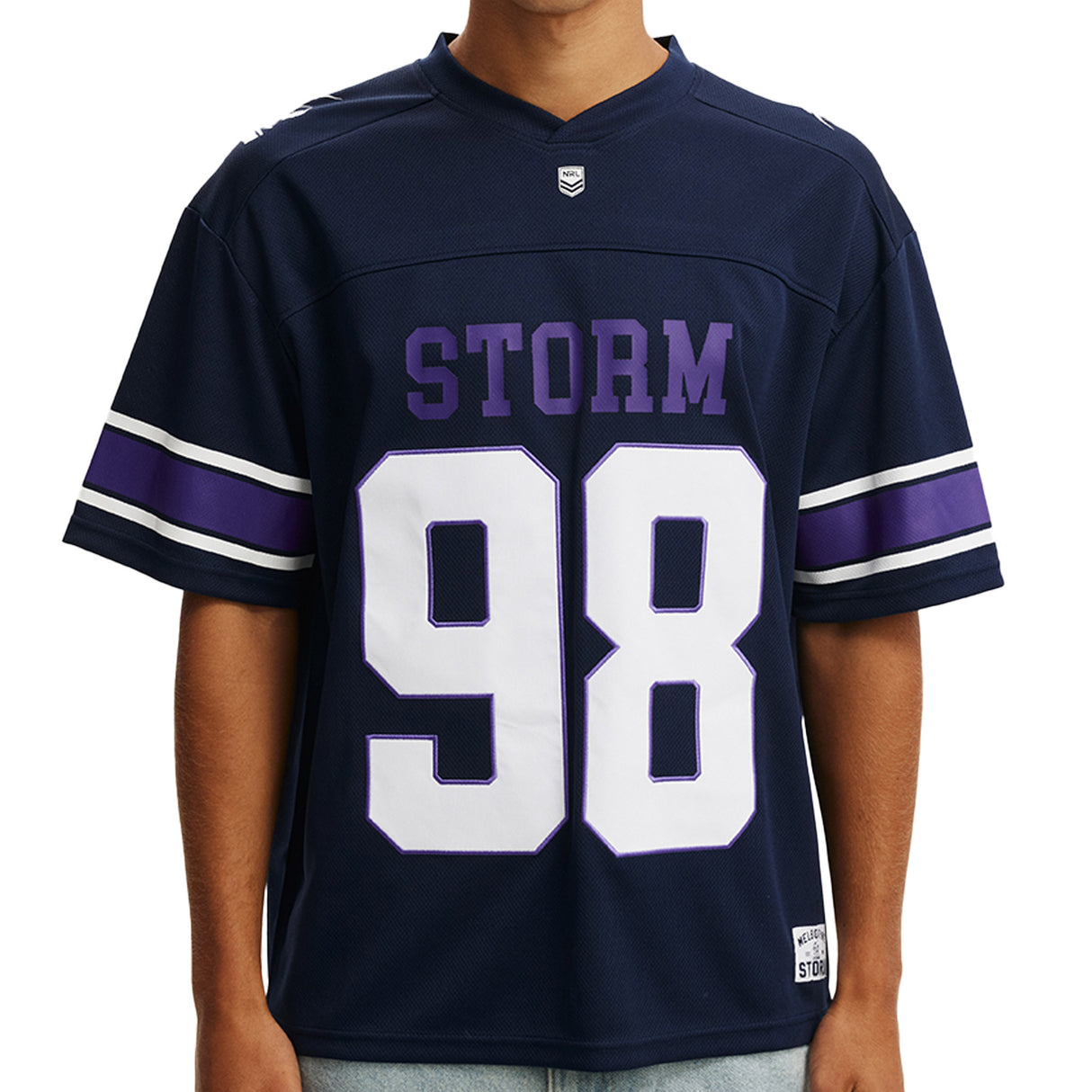 NRL Storm Gridiron Mesh Jersey