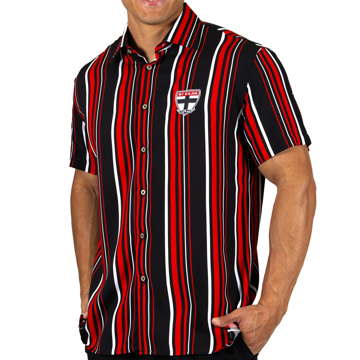 AFL St Kilda 'Sorrento' Party Shirt - Ashtabula