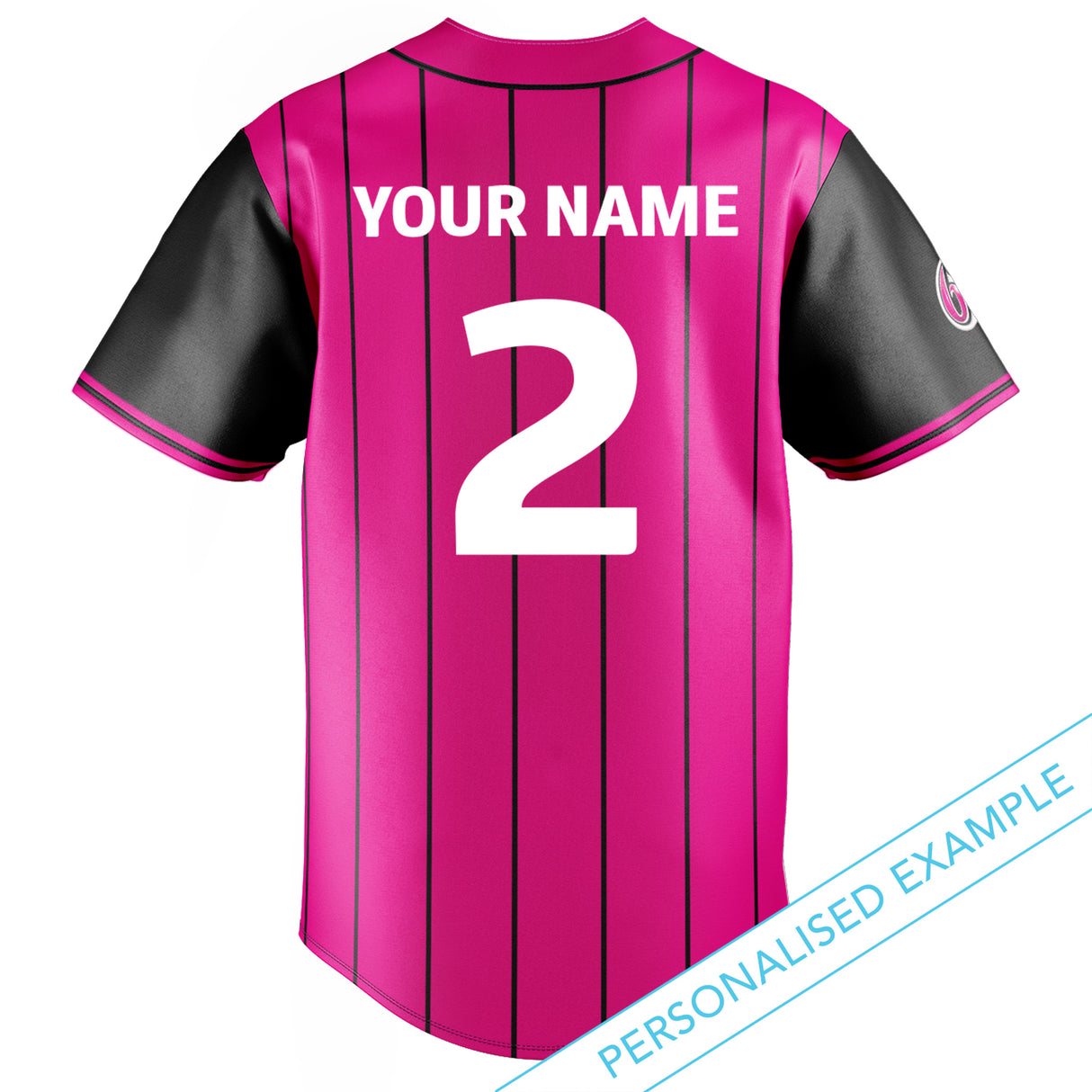 BBL Sydney Sixers 'Slugger' Baseball Shirt - Youth - Ashtabula