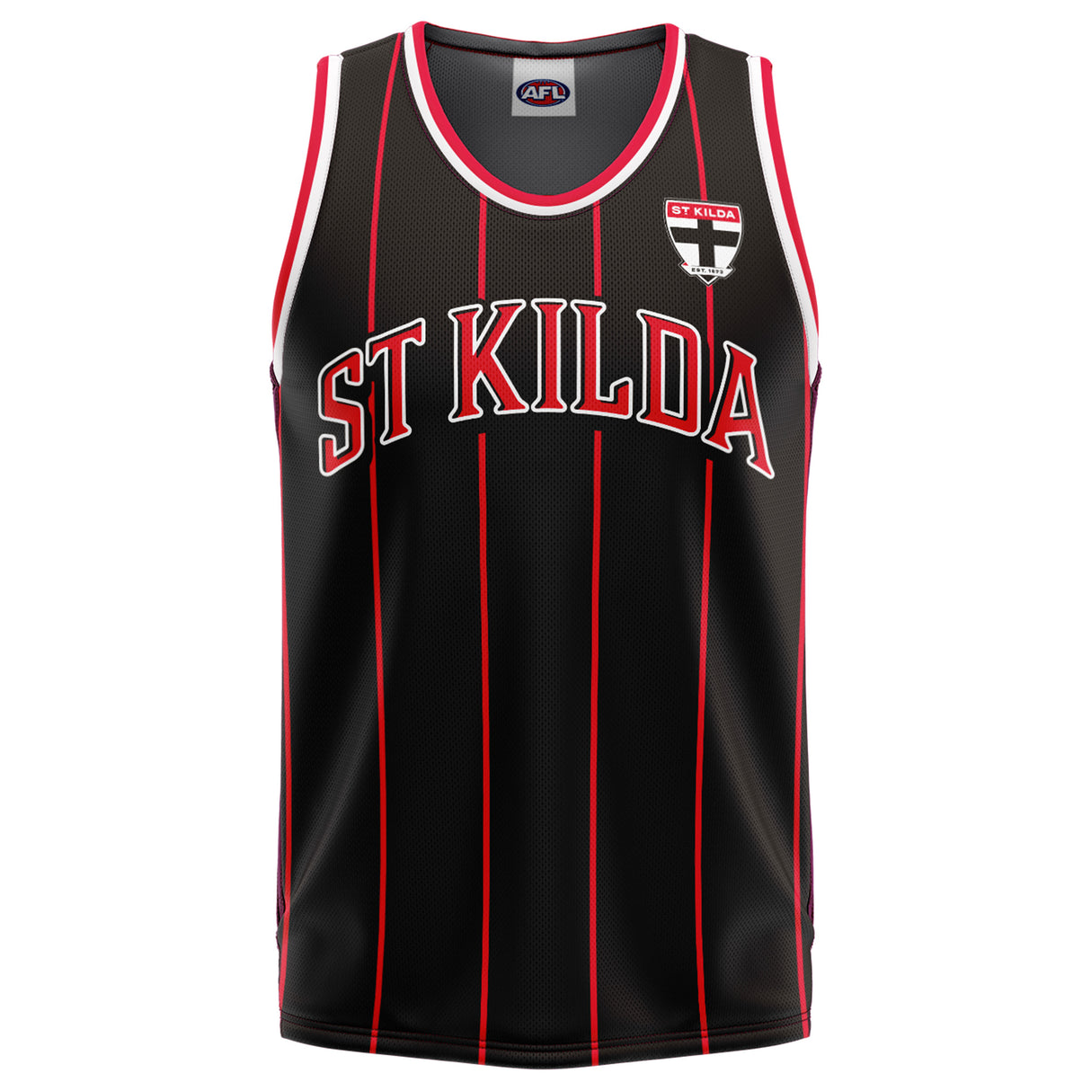 AFL St Kilda 'Harlem' Basketball Singlet - Youth - Ashtabula