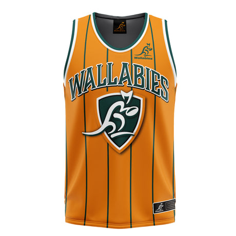 Wallabies 'Harlem' Basketball Singlet - Adult - Ashtabula