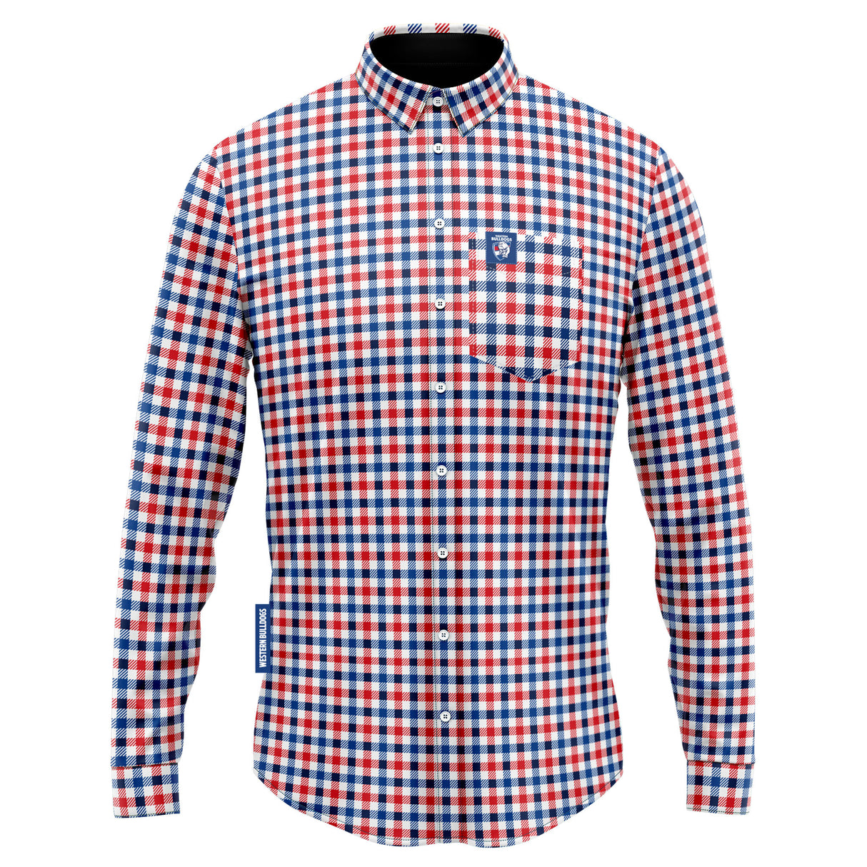 AFL Western Bulldogs 'Dawson' Dress Shirt - Ashtabula