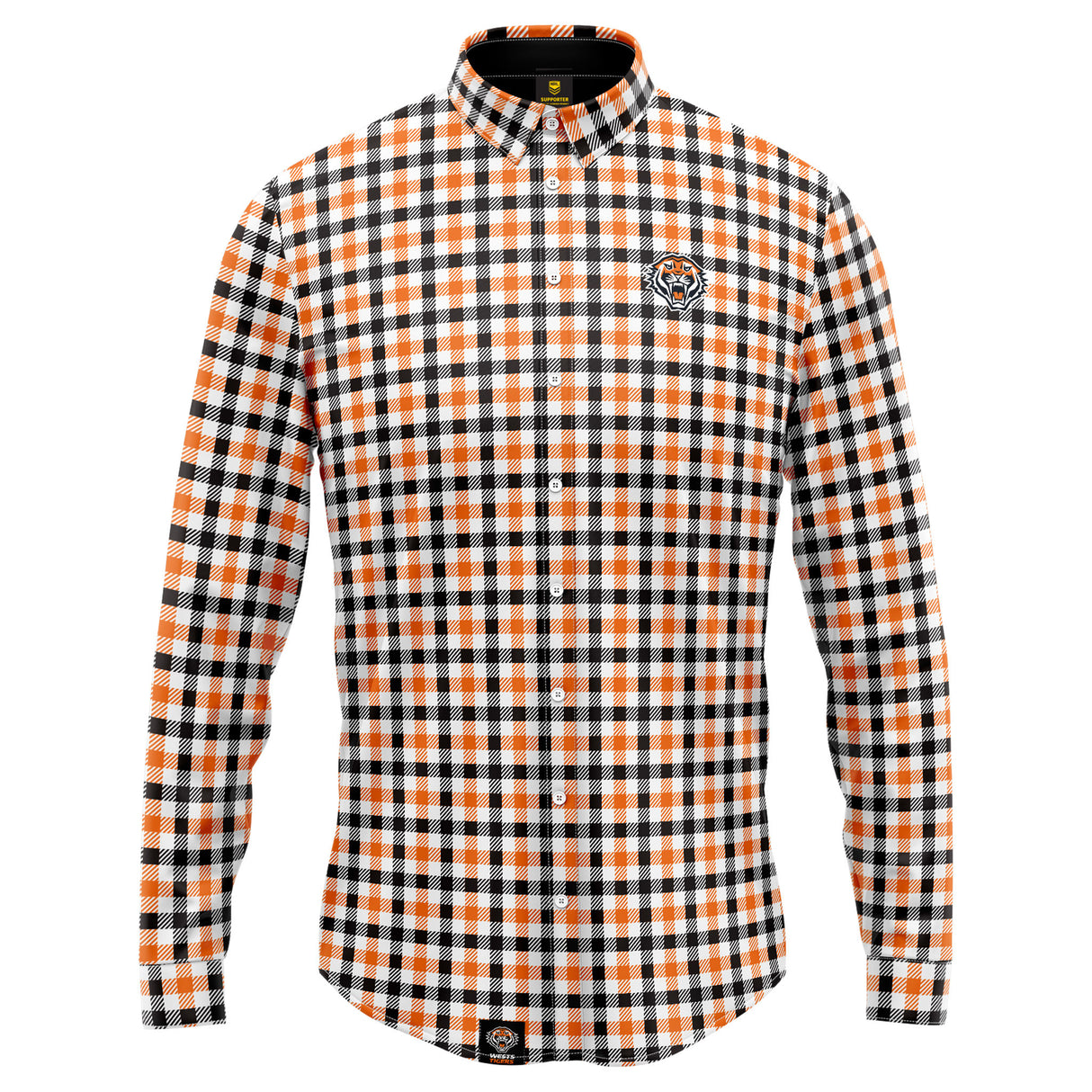 NRL Wests Tigers 'Dawson' Dress Shirt - Ashtabula